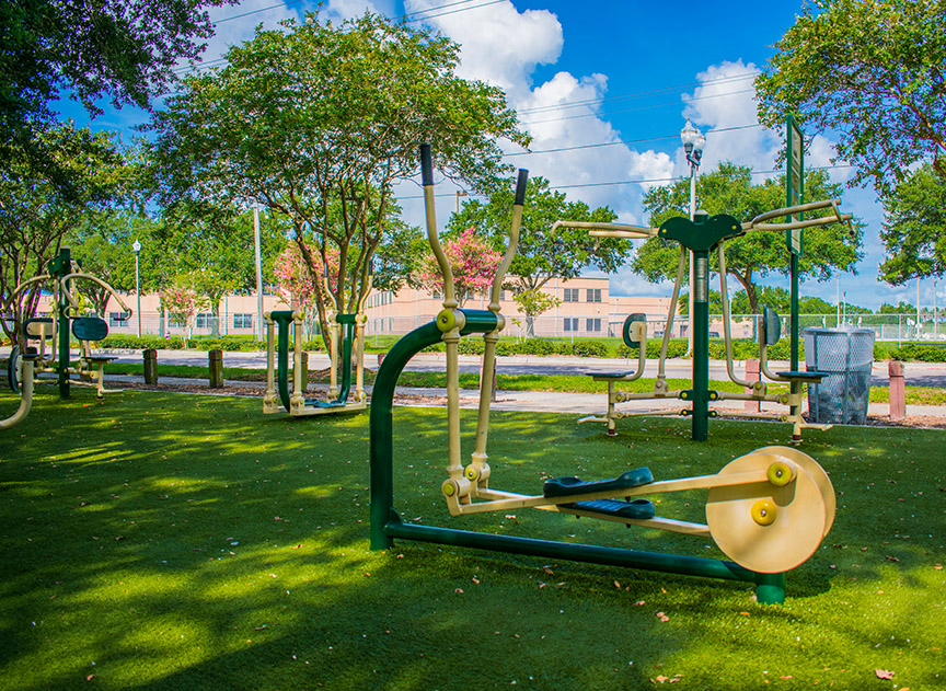 Campbell Park Exercise Zone