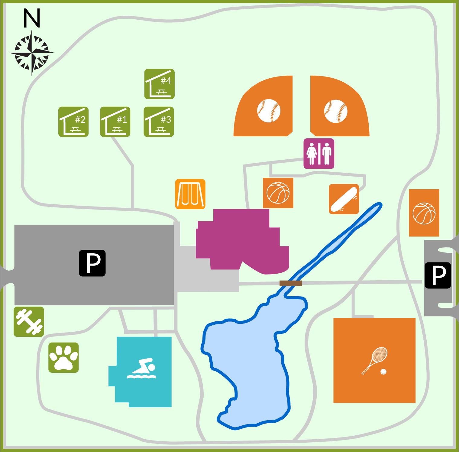 Lake Vista Campus Map