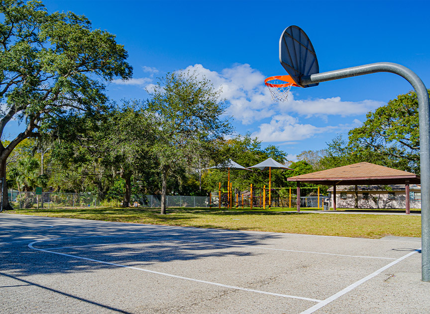 Auburn Street Basketball court