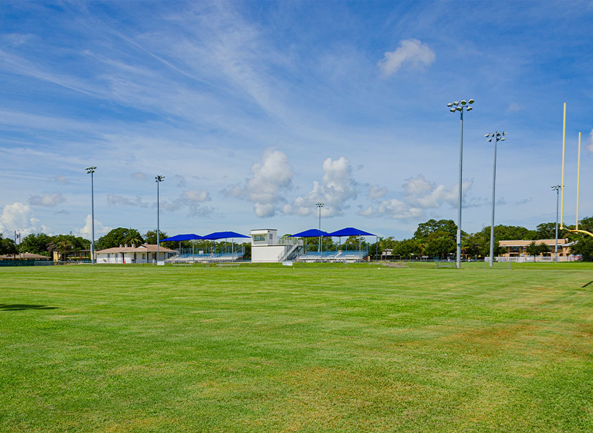 Bartlett park football field