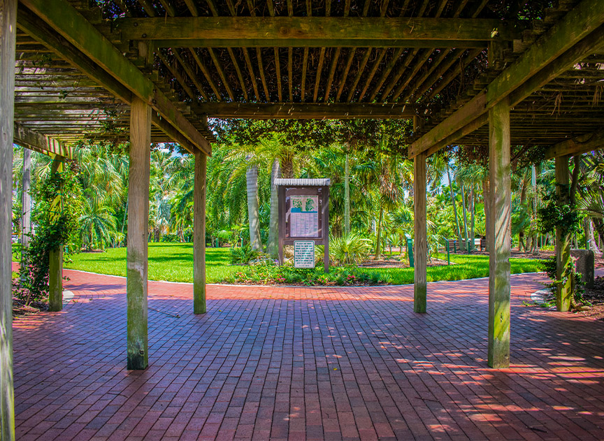 Gizella Kopsick Palm Arboretum Pavilion