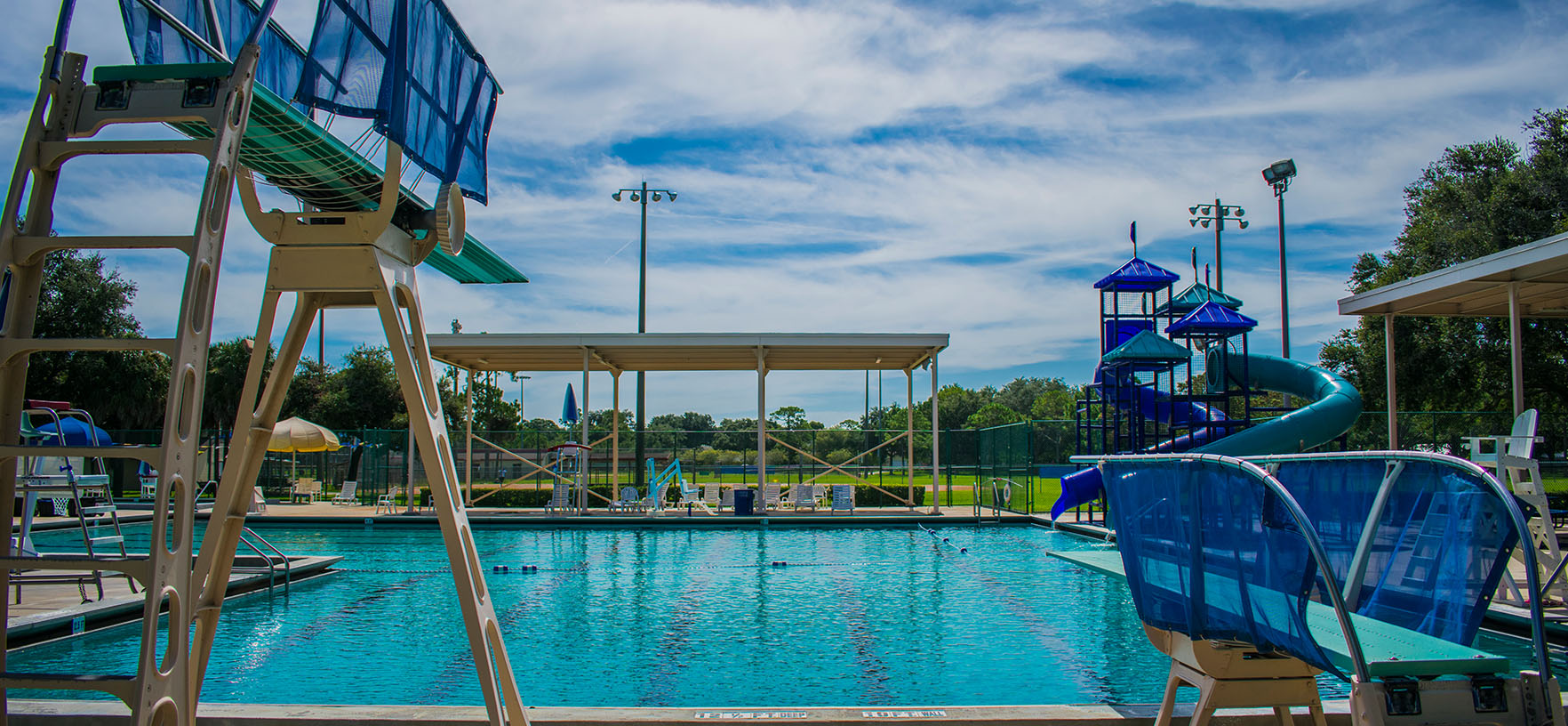 Fossil Park Pool Diving Boards